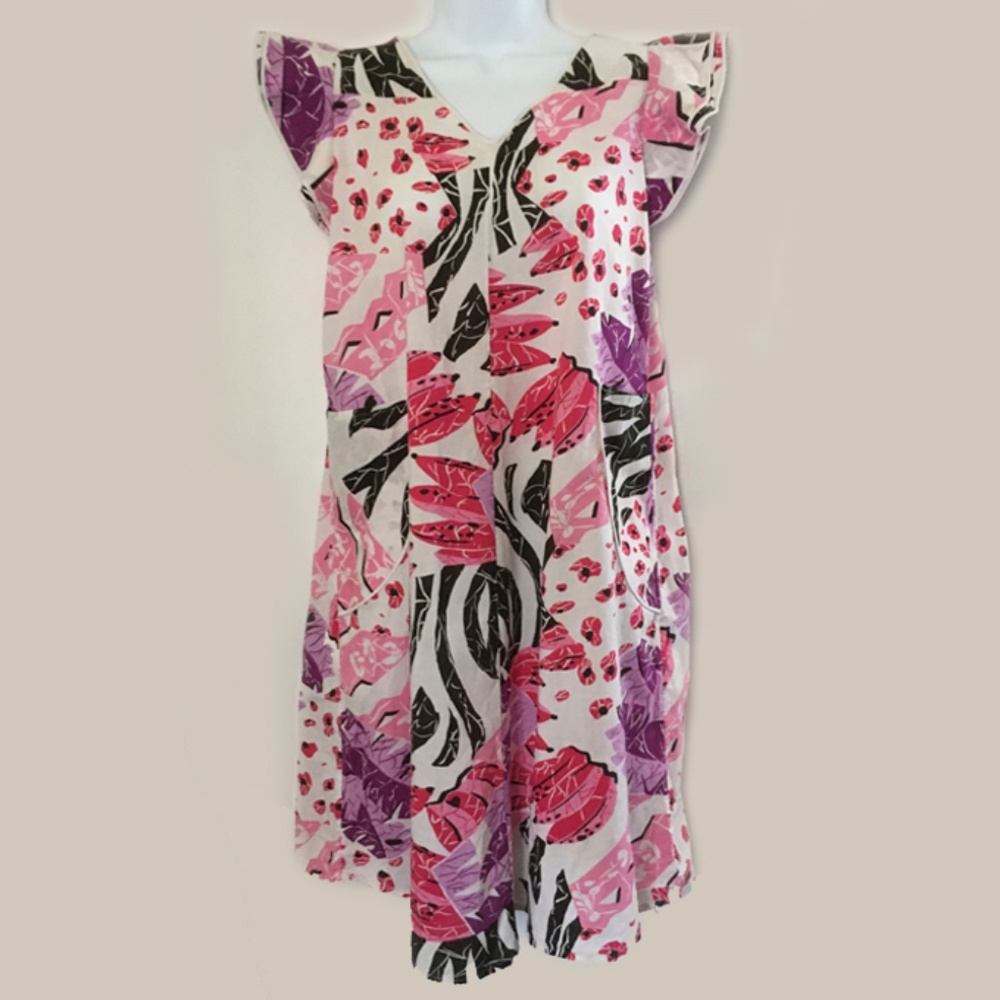 Purple and Pink flowery print Sleepwear